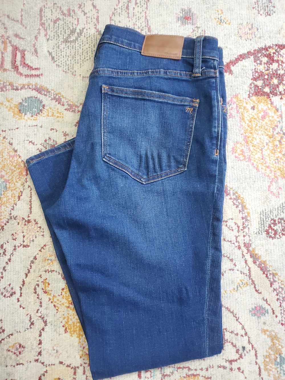Madewell Women's Roadtripper Skinny Jeans - Deep Blue Wash